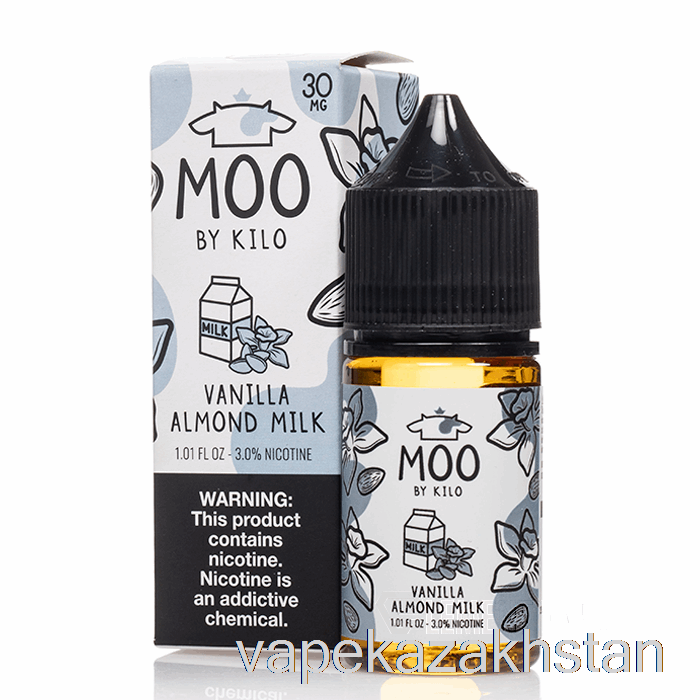 Vape Disposable Vanilla Almond Milk - Moo Salts - 30mL 50mg